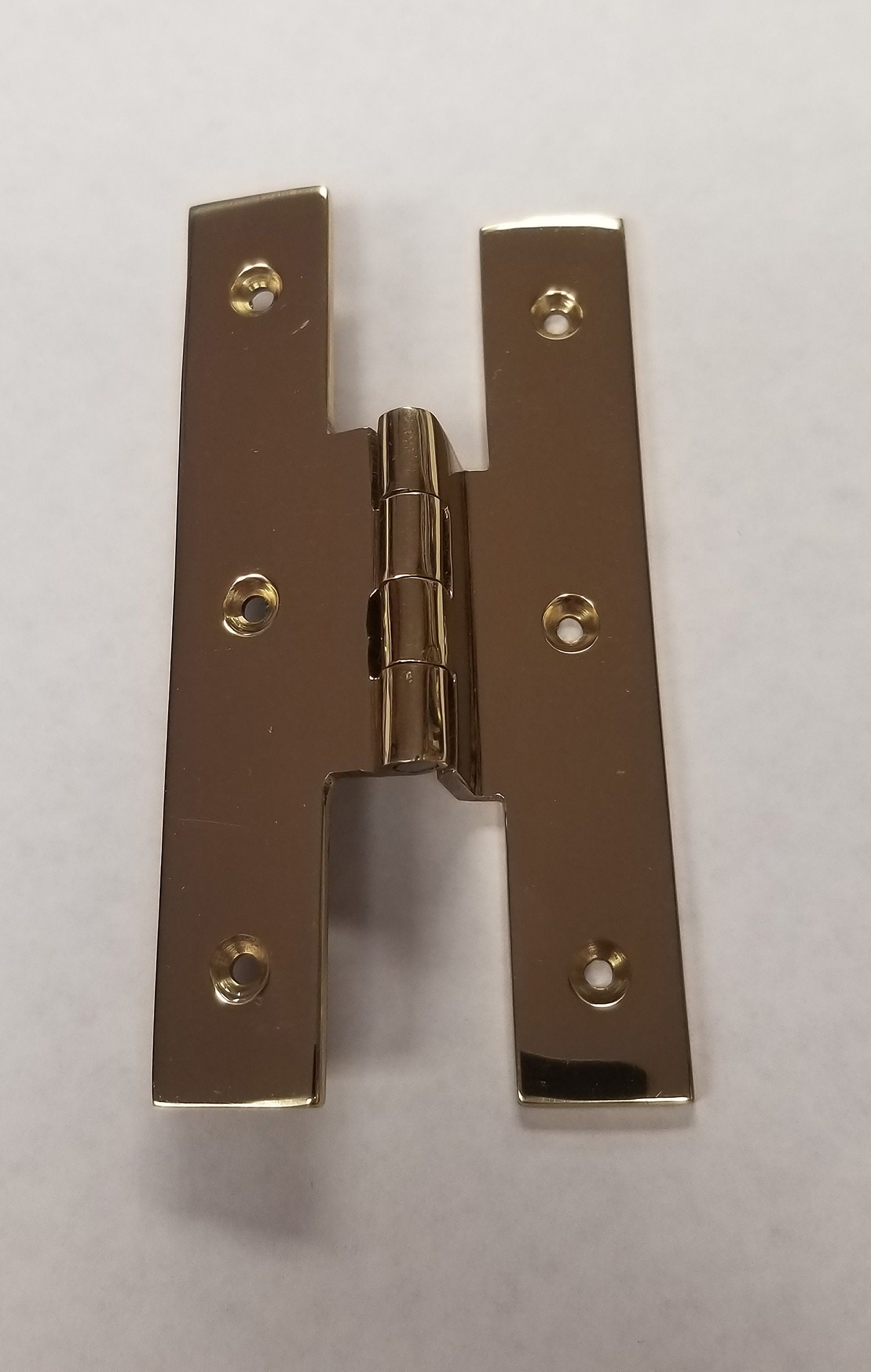 Solid Brass H Hinges - Made in USA