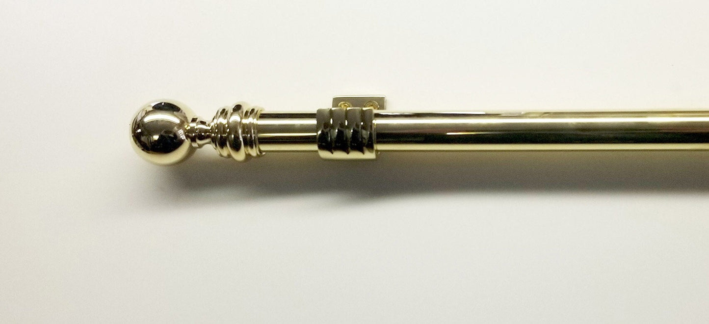 Tapestry Rod - Ball Finial Style